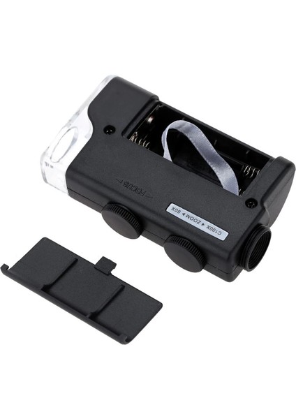 Ally 7751 60X100 Uv LED Işıklı Ayarlabilir Çok Fonksiyonlu BÜYÜTEÇ-(5775) - ?76?00E0-1G6276