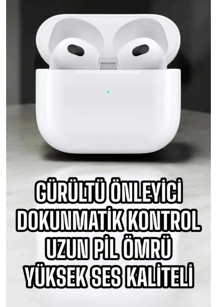 Bluetooth Kulaklık 3.nesil Kablosuz Uzun Pil Ömrü Dokunmatik Kontrol fırsatları