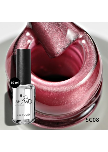 Korean Cat Eye, Silky Cat Eye, Kedi Gözü Oje, SC08 Pembe, 10 ml fiyatları