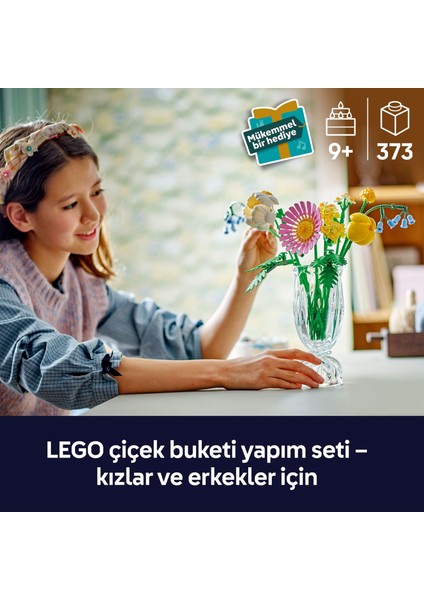 ® Botanicals Küçük Sarı Buket 10347 - 9 Yaş & Üzeri Çocuklar için Çiçek Model Yapım Seti (373 Parça) indirimleri