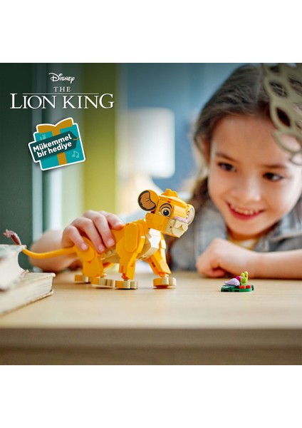 ® │ Disney Yavru Aslan Kral Simba 43243 - 6 Yaş & Üzeri Çocuklar için Yaratıcı Oyuncak Yapım Seti (222 Parça) indirimleri