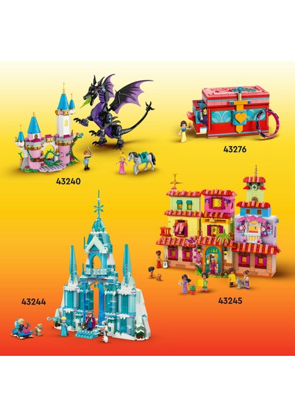® │ Disney Yavru Aslan Kral Simba 43243 - 6 Yaş & Üzeri Çocuklar için Yaratıcı Oyuncak Yapım Seti (222 Parça)