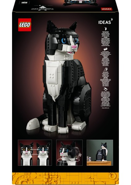 ® Ideas Smokinli Kedi 21349 - Yetişkinler için Model Yapım Seti (1710 Parça) fırsatları