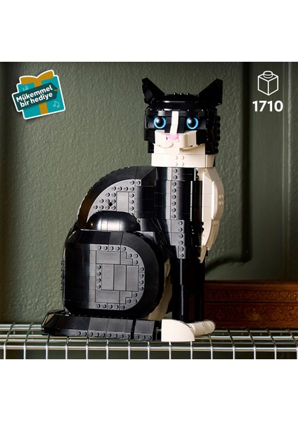 ® Ideas Smokinli Kedi 21349 - Yetişkinler için Model Yapım Seti (1710 Parça) indirimleri