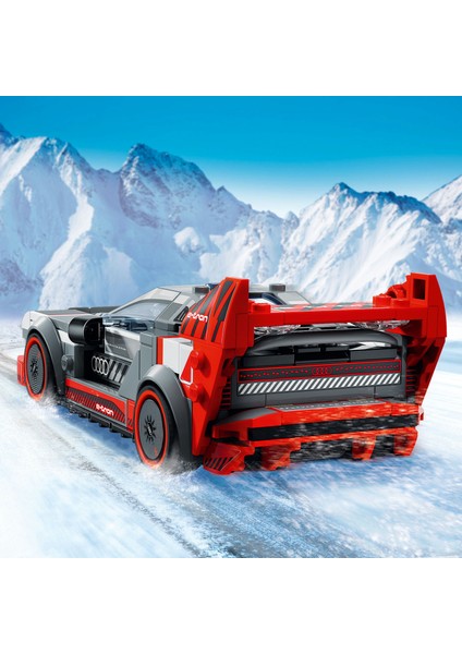 ® Speed Champions Audi S1 e-tron quattro Yarış Arabası 76921 - 9 Yaş & Üzeri Çocuklar için Oyuncak Model Yapım Seti (274 P)