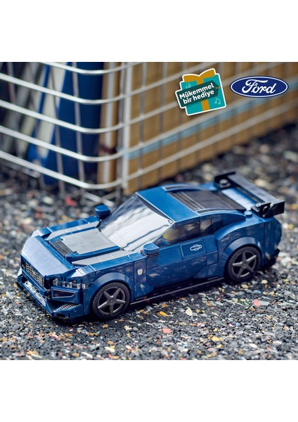 ® Speed Champions Ford Mustang Dark Horse Spor Araba 76920 - 9 Yaş & Üzeri Çocuklar için Oyuncak Model Yapım Seti (344 P) indirimleri