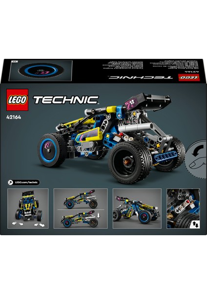 ® Technic Arazi Yarışı Arabası 42164 - 8 Yaş & Üzeri Çocuklar için Yaratıcı Oyuncak Model Yapım Seti (219 Pr) fırsatları