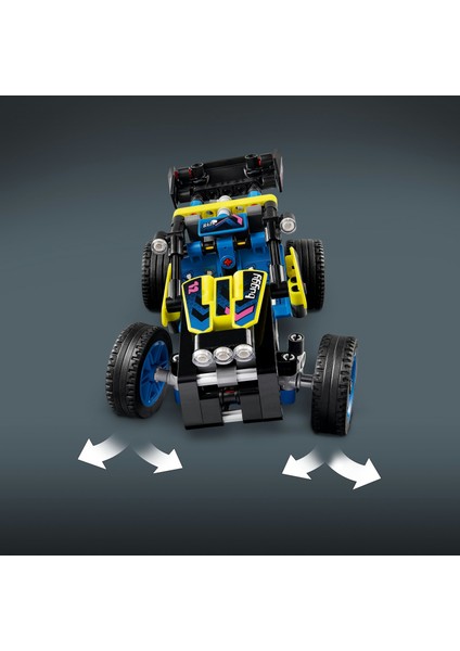 ® Technic Arazi Yarışı Arabası 42164 - 8 Yaş & Üzeri Çocuklar için Yaratıcı Oyuncak Model Yapım Seti (219 Pr)