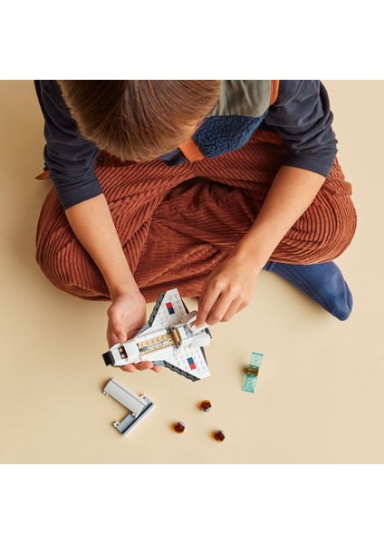 ® Creator Uzay Mekiği 31134 - 6 Yaş & Üzeri Çocuklar için Yaratıcı Oyuncak Yapım Seti (144 Parça)