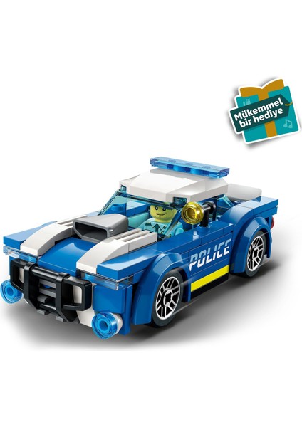 ® City Polis Arabası 60312 - 5 Yaş & Üzeri Çocuklar için Yaratıcı Oyuncak Yapım Seti (94 Parça) indirimleri