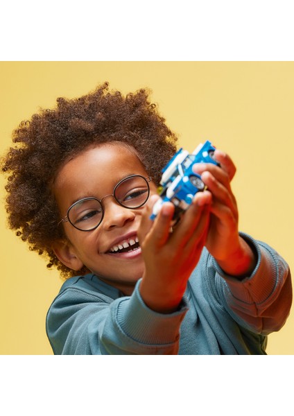 ® City Polis Arabası 60312 - 5 Yaş & Üzeri Çocuklar için Yaratıcı Oyuncak Yapım Seti (94 Parça)