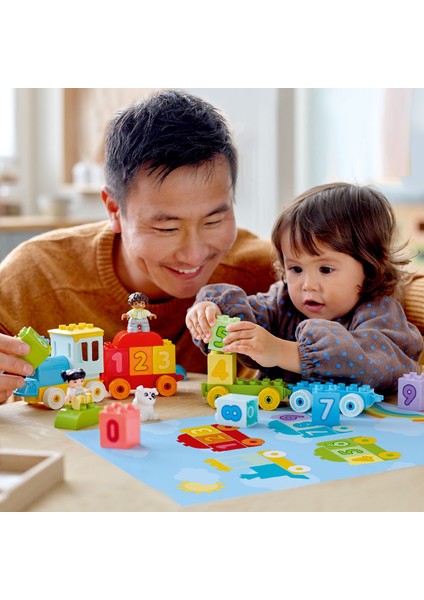 ® DUPLO My First Sayı Treni - Saymayı Öğren 10954 - 1½ Yaş & Üzeri Çocuklar için Eğitici Oyuncak Yapım Seti (23 Parça)