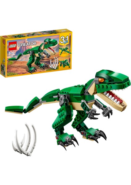 ® Creator Muhteşem Dinozorlar 31058 - 7 Yaş & Üzeri Çocuklar için Yaratıcı Oyuncak Yapım Seti (174 Parça)