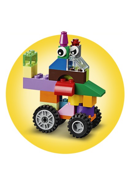 ® Classic LEGO® Orta Boy Yaratıcı Yapım Kutusu 10696 - 4 Yaş & Üzeri Çocuklar için Yaratıcı Oyuncak Yapım Seti (484 Parça)