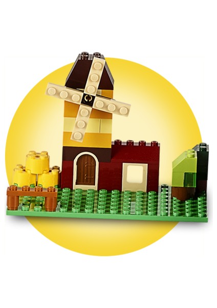 ® Classic LEGO® Orta Boy Yaratıcı Yapım Kutusu 10696 - 4 Yaş & Üzeri Çocuklar için Yaratıcı Oyuncak Yapım Seti (484 Parça)