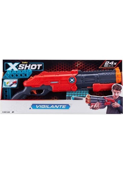 36436 Zuru X-Shot Silah Sünger Atan Excel-Vigilante 24 Mermi
