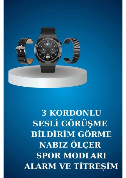 Alarm ve Titreşim Özellikli Akıllı Saat ve Mikrofonlu Kablolu Bluetooth Kulaklık 60 Saat modelleri