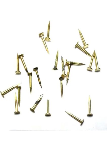 Klips, Menteşe, Ayağı Çivisi 9mm Çelik - Sarı 10GR fiyatları