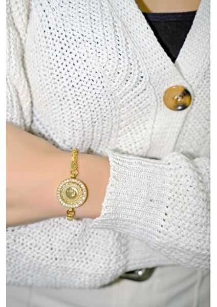 22 Ayar Çeyrekli Halat Bileklik fırsatları