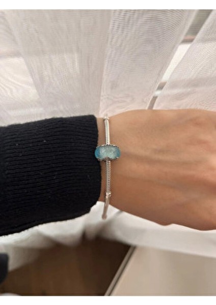 Buz Mavisi Kar Tanesi Murano Charm modelleri