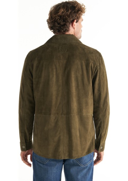 Standart Gömlek Yaka Düz Haki Erkek Gömlek TBMRLT1022 modelleri