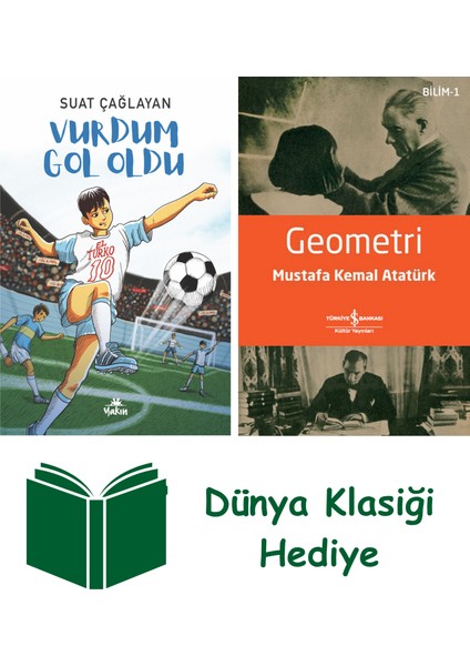 Vurdum Gol Oldu + Geometri + Dünya Klasiği Hediye