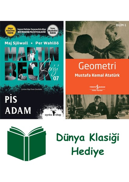 Pis Adam + Geometri + Dünya Klasiği Hediye