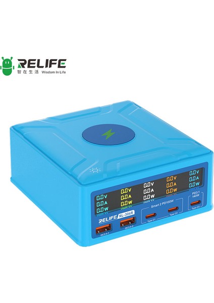 RL-304R 260 Watt 5 Portlu Wireless Özellikli Akıllı Şarj Istasyonu modelleri