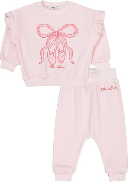 Ayakkabı Nakışlı 6-18 Ay Takım - Pembe 18-24 Ay modelleri