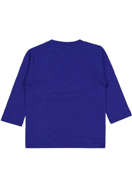 Süs Etiketli 6-18 Ay Sweatshirt - Lacivert 18-24 Ay