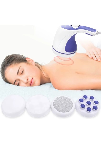 5 Başlıklı Selülit Karşıtı Masaj Aleti Cihazı fırsatları