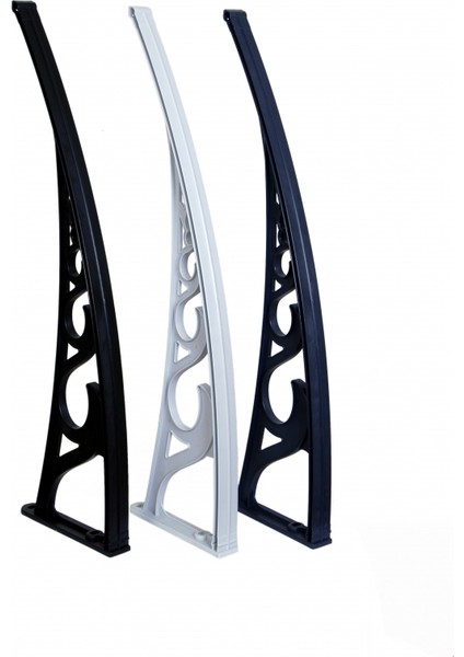 Pratik Sundurma Kapı Pencere Üstü 100X150 cm Gri 6 mm Levhalı indirimleri