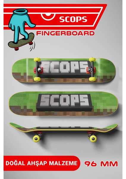 Super Hero Fingerboard – Gamer Temalı Parmak Kaykay