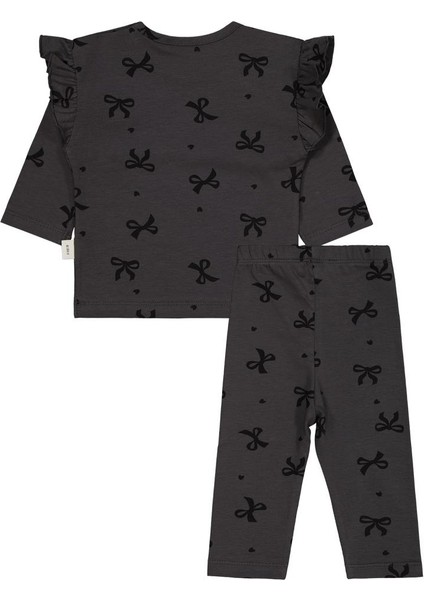 Fiyonk Empirme 6-18 Ay Takım - Gri 6-9 Ay