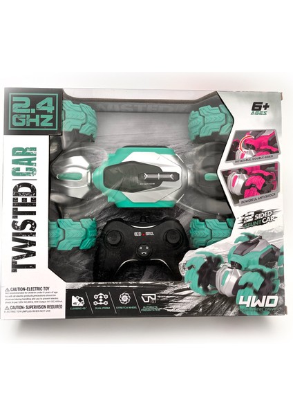 Twisted Car Uzaktan Kumandalı Akrobasi Araba Şarjlı