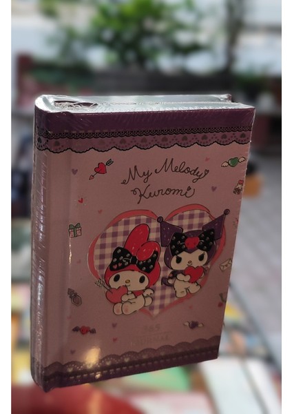 Kuromi Figürlü 365 Journal Günlük Çok Amaçlı Defter Küçük Boy 368 Sayfa (10CM*7CM)