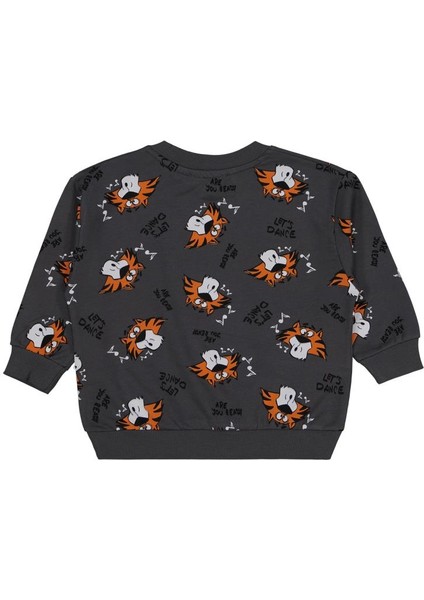 Dance Party Empirme Baskılı 2-5 Yaş Sweatshirt