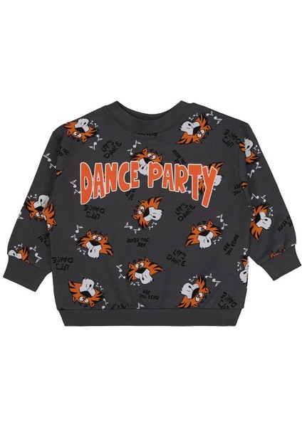 Dance Party Empirme Baskılı 2-5 Yaş Sweatshirt fiyatları