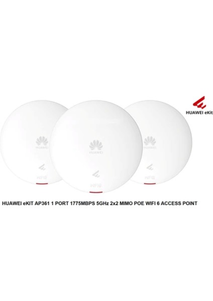 Huaweı Ekitengine AP361 (Wi-Fi 6) Dual Band 575MBPS-1775MBPS 2x2 Mımo Indoor Ap