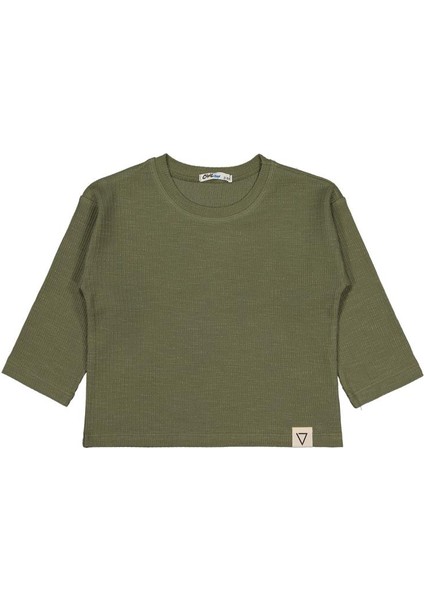 V04754 Civil Boys Jakarlı Basic 2-5 Yaş Sweatshirt