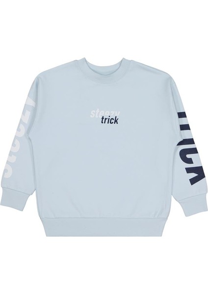Steezy Baskılı 10-13 Yaş Sweatshirt modelleri