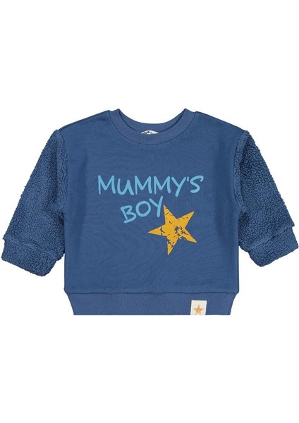 Mummys Boy Baskılı 2-5 Yaş Sweatshirt fiyatları
