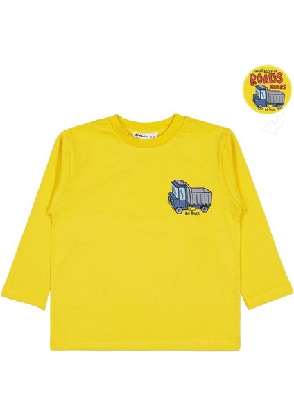 Roads Baskılı 2-5 Yaş Sweatshirt