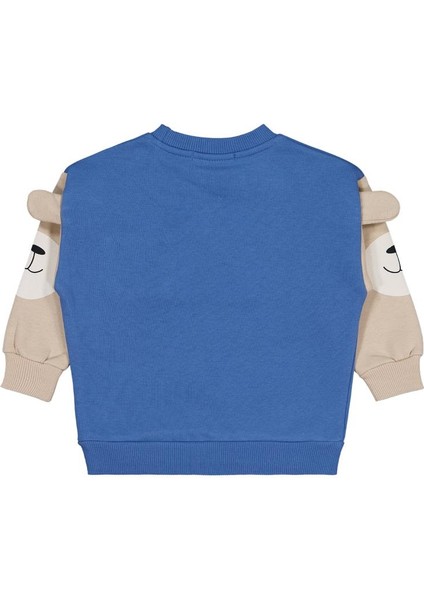 Kolları Ayı Baskılı 2-5 Yaş Sweatshirt modelleri