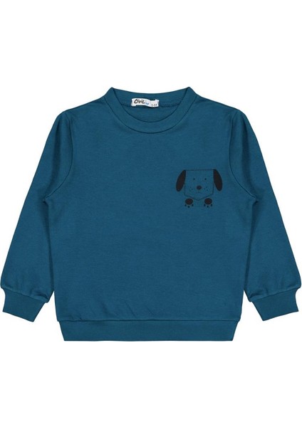 Köpek Baskılı 2-5 Yaş Sweatshirt fiyatları