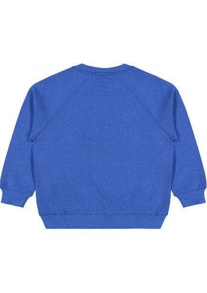 Armalı 10-12 Yaş Sweatshirt - Mavi 10-11 Yaş