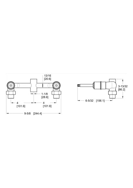 00731XA 2 Kollu Duş Sadece Kaba Vana fiyatları