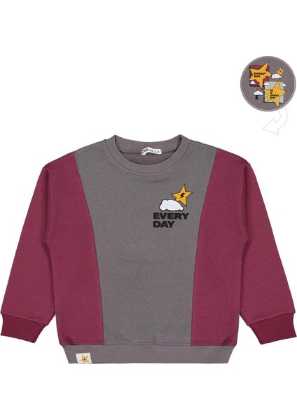 Every Day Yıldız Baskılı 6-9 Yaş Sweatshirt fiyatları