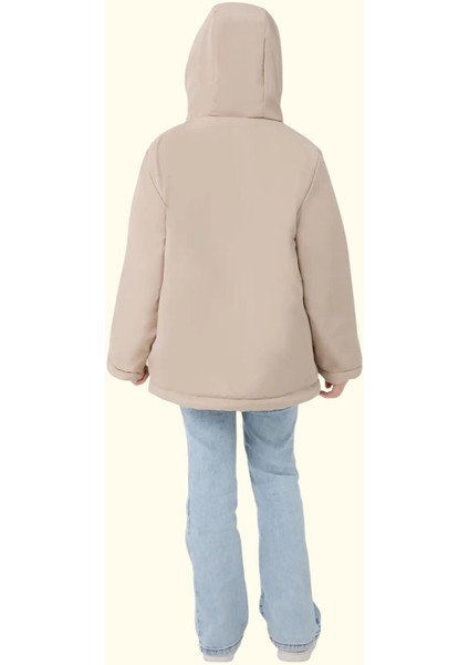 Kız Çocuk Kürklü Su ve Rüzgar Geçirmez Kapüşonlu 3 Kışlık Mont & Kaban & Parka fırsatları