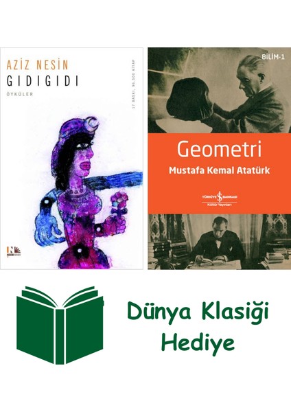 Gıdıgıdı + Geometri + Dünya Klasiği Hediye